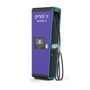 Ładowarka samochodowa EV Enel X JuicePump Flexi + 150, CCS2 + CHAdeMO, Kabel do 150 kW, 2 zasilacze, możliwość uaktualnienia do 300kW, trójfazowy, ładowanie równoległe, cellular+LAN, RFID, (niski wyświetlacz)