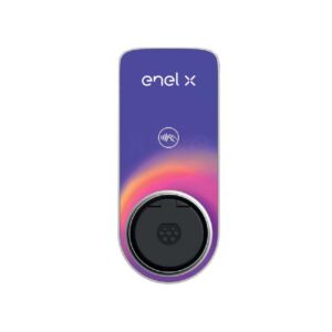 Ładowarka samochodowa EV Enel X JuiceBox Pro 3.01 UE, gniazdo Typ 2 do 7kW, jednofazowy wifi+cellular z Global SIM MVNO w zestawie RFID +Chain2Gate, karta RFID w zestawie, EMM backend
